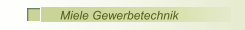 Miele Gewerbetechnik