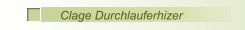Clage Durchlauferhizer