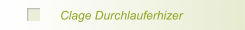 Clage Durchlauferhizer